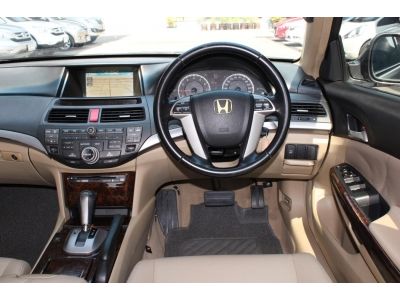 รุ่นท็อป 2008 HONDA ACCORD 2.4 EL NAVI จัดได้เต็ม ฟรีประกันภัย อนุมัติเร็ว ผ่านง่าย รูปที่ 9