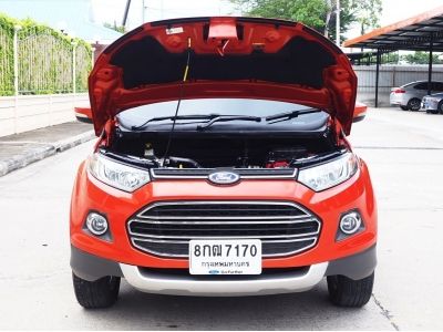 FORD ECOSPORT 1.5 TITANIUM ปี 2014 เกียร์AUTO สีส้มMars Red(สีเปิดตัว) สภาพนางฟ้า รูปที่ 9