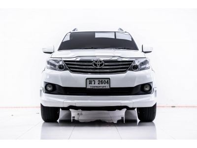 2012 TOYOTA FORTUNER  2.7 V  ผ่อน 5,243 บาท 12 เดือนแรก รูปที่ 9