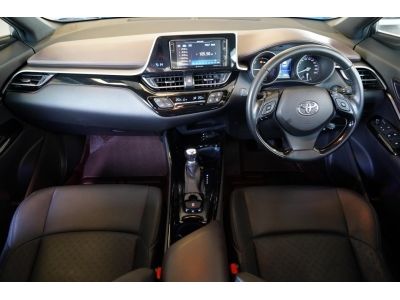 2018 TOYOTA C-HR 1.8 HV-HI A/T สีน้ำเงิน-ดำ รูปที่ 9