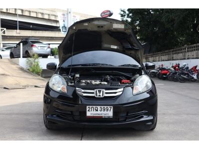 โตโยต้าชัวร์ ฟรีดาวน์  Honda  Brio Amaze 1.2 V A/T ปี 2013 ผ่อนเดือนละ 4,xxx บาท รถเจ้าของมือเดียว รูปที่ 9