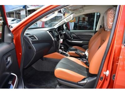 MITSUBISHI TRITON D-CAB 2.4 GT PLUS ATHLETE CC. ปี 2021 สี ส้ม-ดำ เกียร์ Auto รูปที่ 9