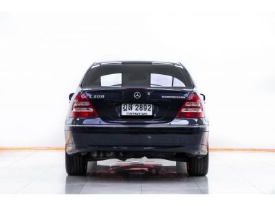 2003 MERCEDES-BENZ C-CLASS C200 ELEGANCE W203 ขายสดเท่านั้น รูปที่ 9