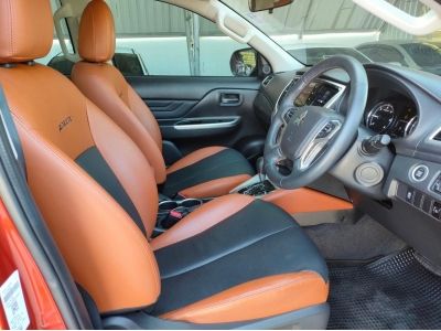 ปี 2021 MITSUBISHI TRITON D-CAB 2.4 GT PLUS ATHLETE CC. สี ส้ม-ดำ เกียร์ Auto รูปที่ 9