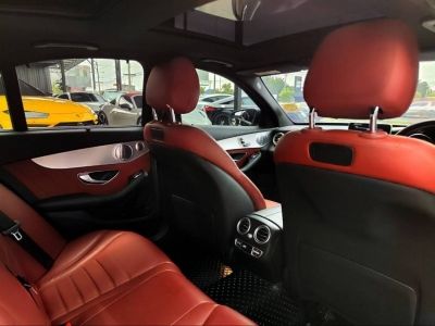 2017 BENZ C350e 2.0 AMG Topสุด Plug-in สีดำ รูปที่ 9