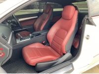 Benz E250 Coupe ปี2011 สีขาว เบาะแดง ไมล์เพียง 53,xxx km. รูปที่ 9