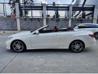 2014 BENZ E200 CABRIOLET AMG Dynamic Facelift สีขาว เปิดประทุนหลังคาแดง Topสุด รูปที่ 9