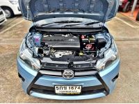 TOYOTA YARIS 1.2J ปี2016 AT สีฟ้า รูปที่ 9