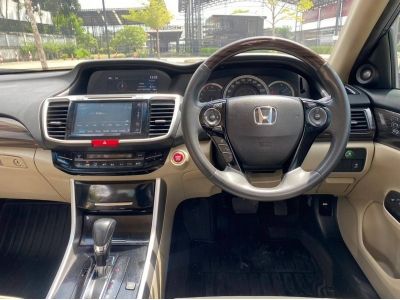 2016 HONDA ACCORD 2.4EL Navi เครดิตดีฟรีดาวน์ ดอกเบี้ย 0% 12 เดือน รูปที่ 10