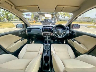 2014 HONDA CITY 1.5 V i-VTEC  สีแดง รูปที่ 10