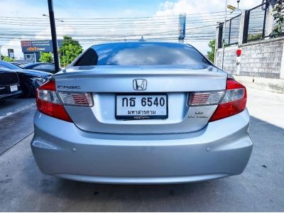 2012 HONDA CIVIC 1.8 E NAVI สีเทา เกียร์ออโต้ วิ่ง 16X,XXX KM. รูปที่ 10