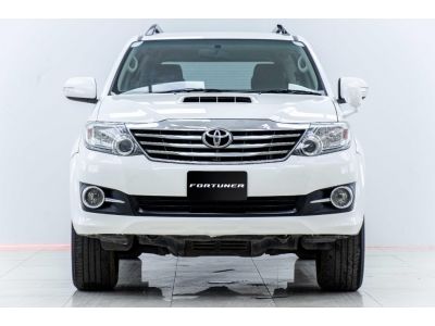 2015 TOYOTA FORTUNER 2.5 V  ผ่อน 6,274 บาท 12 เดือนแรก รูปที่ 10