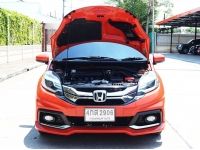 HONDA MOBILIO 1.5 RS ปี 2016 เกียร์AUTO สีพิเศษSUNSET ORANGE รูปที่ 10