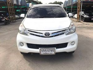 Toyota Avanza 1.5G ปี2012