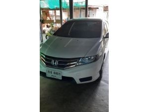 ขายHonda City CNG ปี2013 สีขาว เลขไมล์ 56,000