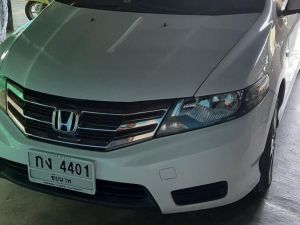 ขายHonda City CNG ปี2013 สีขาว