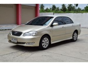 Toyota Corolla Altis 1.6 ALTIS หน้าหมู (ปี 2004) E