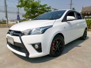 ขายรถ โตโยต้า ยารีสTOYOTA YARIS ECO สีขาว เกียร์ออโต้ รูปที่ 0