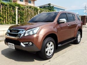 ISUZU MU-X 2.5 VGS DVD Navi ปี 2015 เกียร์AUTO สีSpanish Brown สภาพป้ายแดง