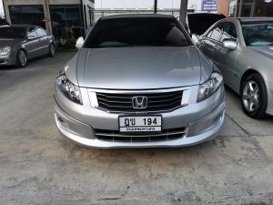 Honda Accord 2.0 el ปี 2010 ภายในดำ Change แล้ว