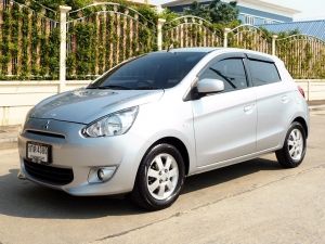 MITSUBISHI MIRAGE 1.2 GLS CVT ปี 2012 เกียร์AUTO รุ่นรองท็อป มือเดียววิ่งน้อย