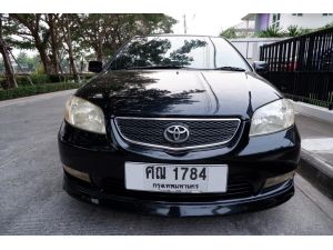 2005 TOYOTA VIOS 1.5 E AUTO ติดแก๊ส LPG ประหยัดสุด สีดำ