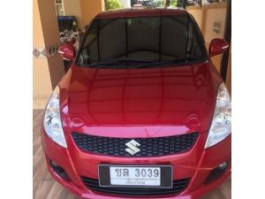 suzuki swift ปี 2013 รุ่น GLX 1.25L CVT รุ่นTop เบาะหุ้มหนัง มีประกันชั้น 1 ไมล์ 81,447 กม. เป็นรถบ้านขายเองค่ะ ราคาพอต่อรองได้อยู่