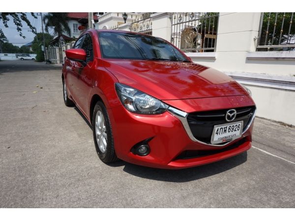 AA3412 ปี 2016 MAZDA 2 1.3 HIGH PLUS เกียร์ AT สีแดง รูปที่ 0