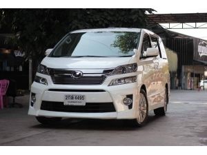 ขสยรถ สถาพนางฟ้า toyota vellfire 2.4 ปี 2013 ประตูสไลด์ไฟฟ้า 2 ข้าง