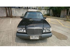 สภาพเดิมๆ ทุกจุด น้ำยังหยดปลายท่อ รถบ้านแท้เจ้าของขายเอง 1995 Benz E280 W124 Code C แท้ สีดำ รุ่นสุดท้าย แอร์แบ็คคู่