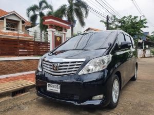 toyota alphard รุ่น 2.4 v top สุดตารางปี 2011