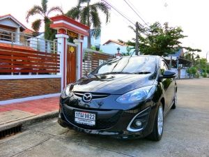 MAZDA2 1.6 ELEGANCE SPORT ปี 2013 มือเดียวออกห้างป้ายแดง วิ่ง7หมื่นกิโลแท้มี book service สวยพร้อมใช้ค่ะ