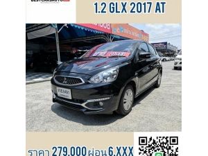 ☑MITSUBISHI MIRAGE 1.2 GLX 2017 AT☑ รูปที่ 0