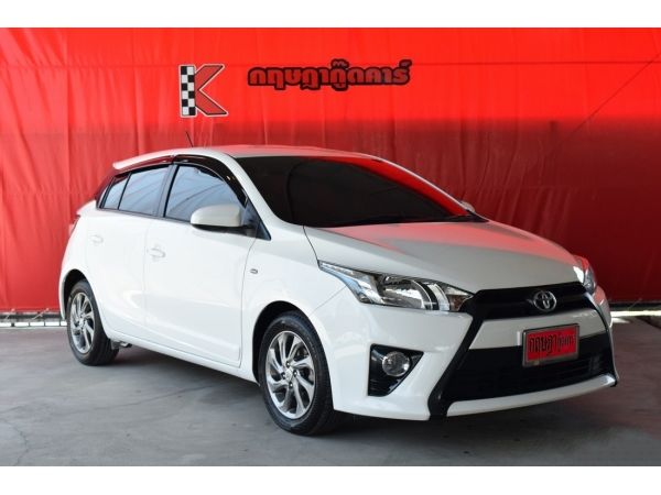 Toyota Yaris 1.2 ( ปี 2016 ) J ECO Hatchback AT ราคา 319,000 บาท TOYOTA NEW YARIS 1.2 J อีโคคาร์ เครื่องเบนซิน 1200 ออโต้ ไม่เคยติดแก๊ส รูปที่ 0