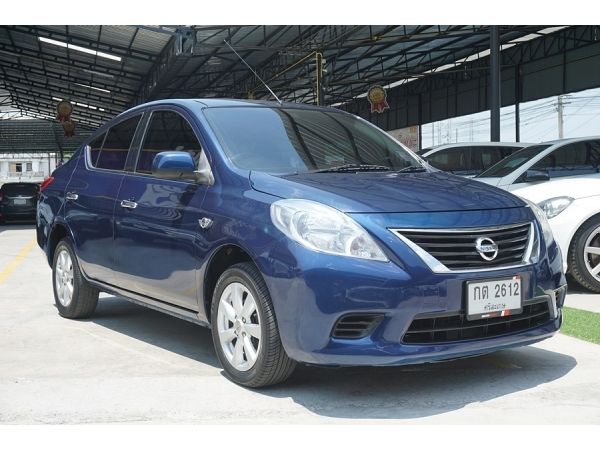 NISSAN ALMERA 1.2V CVT AT ปี2012 สีน้ำเงิน รูปที่ 0