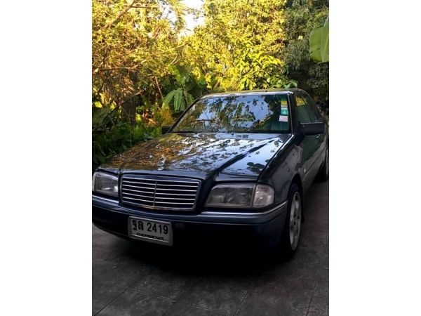 รูปของ BENZ C220 ELEGANCE สีดำ ปี1996 AUTOพาวเวอร์ ผู้หญิงใช้น้อย