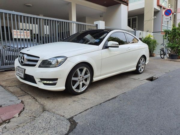 Benz c180 coupe รถบ้าน ใช้เอง มือเดียว