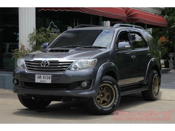 2013 TOYOTA FORTUNER 2.5 G เครดิตดีฟรีดาวน์ ออกรถ0บาท ออกได้ทุกอาชีพ จัดได้เต็ม แถมกล้องติดหน้ารถ น้ำมันเต็มถัง หรือเลือกรับดอกเบี้ยพิเศษ 2.79% รูปที่ 0