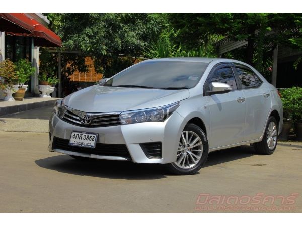 2016 TOYOTA ALTIS 1.6 G *ฟรีดาวน์ *แถมประกันภัย *จัดได้เต็ม