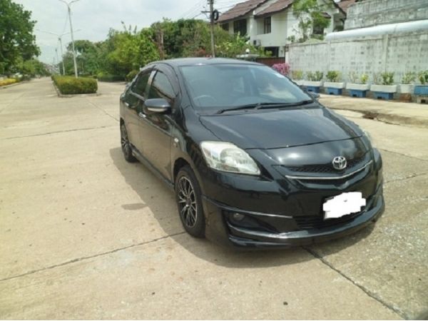 ขาย toyota vios 1.5 j auto สีดำ ปี2010