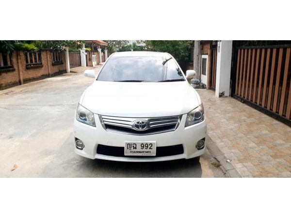 ขายรถบ้าน TTOYOTA CAMRY HYBRID 2.4 ปี2011 สีขาว ไมล์น้อย