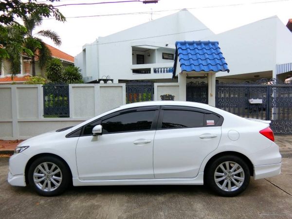 HONDA CIVIC 1.8 E AS ปี2012 สีขาว ไมล์น้อย 7 หมื่นกว่ากิโลแท้ เข้าศูนย์ตลอด มีบุ๊คเซอร์วิส ไม่เคยติดแก๊ส สวยเดิมๆพร้อมใช้ค่ะ รูปที่ 0