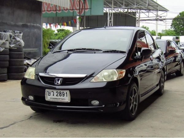 ขายรถฟรีดาวน์ Honda City 1.5 LPG AT 2004 (ติดแก็ส)