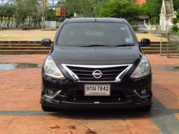 NISSAN ALMERA 1.2 E AT 2015 สีดำ