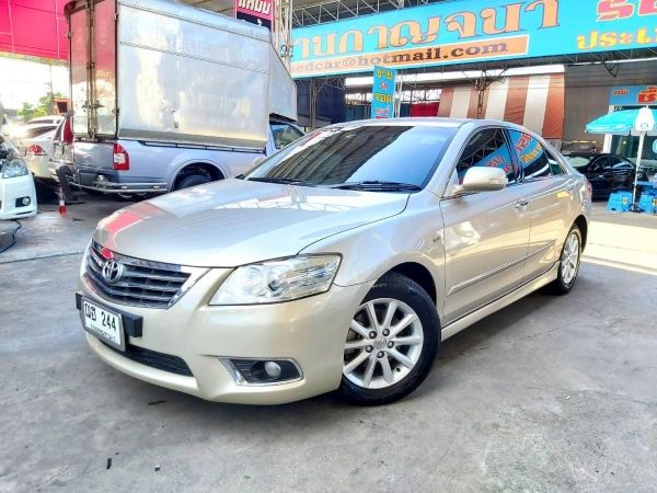 TOYOTA CAMRY 2.0 G ปี2009 รถสภาพสวยเดิม ไม่มีชนไม่เคยจมน้ำ ไม่เคยติดแก๊ส ภายในสวยใหม่เอี่ยม ไม่โทรม ได้ยางใหม่4เส้น พร้อมใช้ แถมทะเบียนเลขสวยด้วยค่ะ