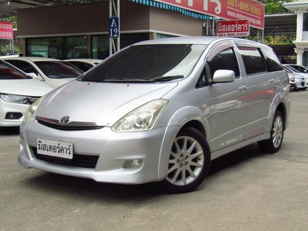 *จัดได้เต็ม *ฟรีดาวน์ *แถมประกันภัย 2009 TOYOTA WISH 2.0 Q