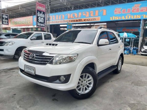 TOYOTA FORTUNER 2.5 G ปี2012 รถมือเดียวจากป้ายแดง เข้าศูนย์ตลอด วิ่ง 110,xxx kmแท้สภาพสวยจัด ไม่เคยมีอุบัติเหตุ เดิมทั้งคัน