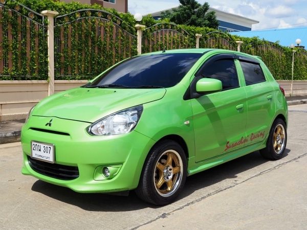 MITSUBISHI MIRAGE 1.2 GLX ปี 2012 จดปี 2013 เกียร์MANUAL