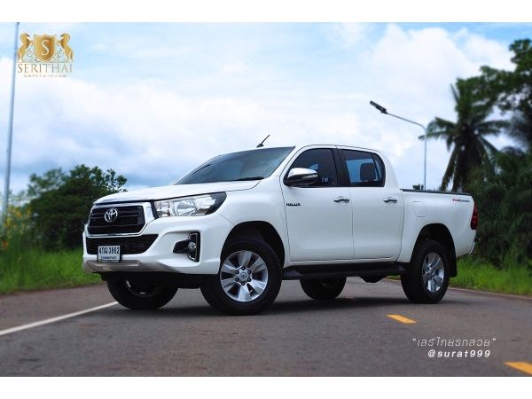 TOYOTA REVO DOUBLE CAB 2.4E PRERUNNER ROCCO AT ปี 2015 สีขาว