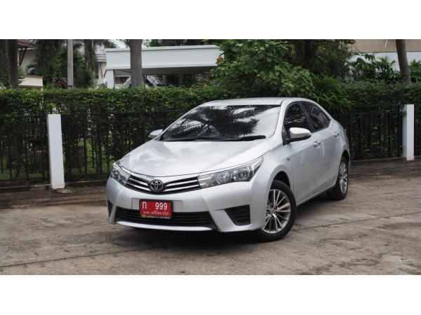 TOYOTA COROLLA ALTIS 1.6G ปี 2015 สีบรอนซ์เงิน